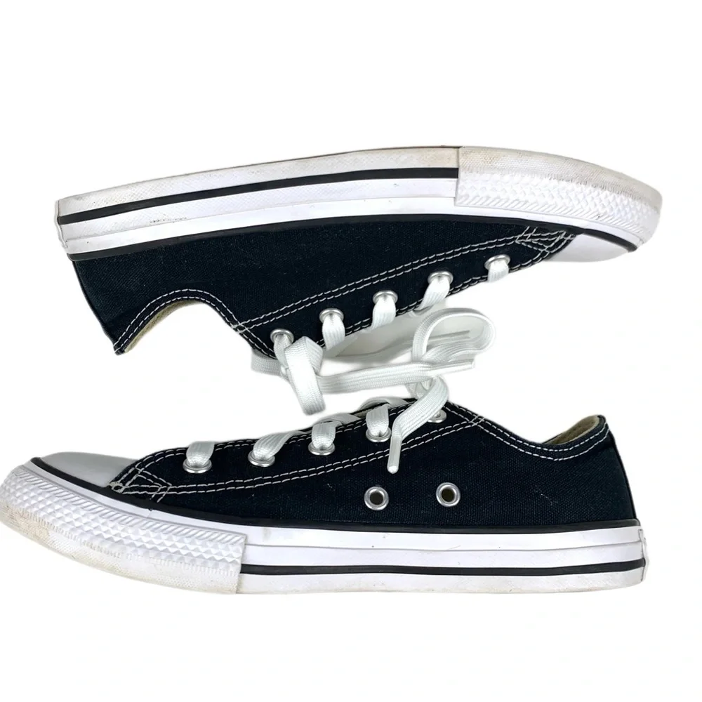 Converse Youth All Star Black Canvas Sneakers size 3